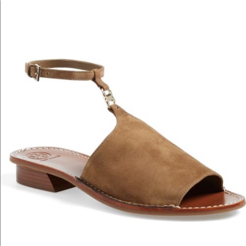 Tory Burch Gemini Link Ankle Strap Sandals
